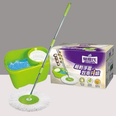 花仙子 驅塵氏 小蘋果輕巧旋轉拖 1拖1桶1布, 1個