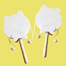 우드 흔들이북 곰 악기교구 나무악기 유아악기, 10개