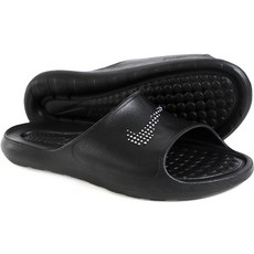 NIKE 女款LOGO印花拖鞋+時尚印花口罩, 230, 黑色