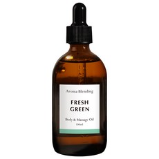 소소코 100% 천연 블랜딩 아로마 바디오일 마사지오일 헤비버전, 1개, 100ml, 2-1. 프레쉬그린_헤비버전