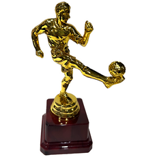 주희아트 트로피 골드 -학원트로피 대회트로피 칭찬트로피 엄지트로피 별트로피 키즈트로피 미니트로피 운동회 학원, 금색, 축구