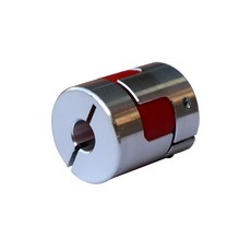 AURSNICO 8mm ~ 10mm 알루미늄 플럼 플렉시블 샤프트 커플링 길이 30mm 직경 25mm 스테퍼 모터 커플러 3D 프린터 CNC 기계 DIY 인코더용 합금 조인트 커넥, 1Pcs