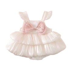 嬰兒包屁裙 夏季女寶公主吊帶裙禮服