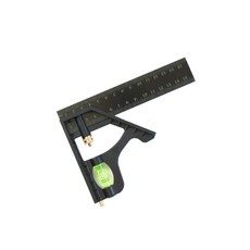 다기능 조합 원형 중심 각도 눈금자 광장 각도기 목공 금속 작업을위한 모바일 각도 눈금자, 15cm, 1개