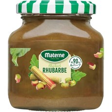 Materne(마테르네) 루바브 콤포트 195g (저당도 당도 약 28도 과일 함량 약 90%
