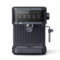 Coffee Machine 20Bar咖啡機蒸汽泵壓式半自動高壓萃取加熱咖啡機, 1個, MK868黑色:美規US-110V