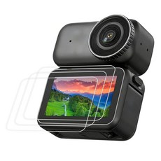 HERBEN DJI Osmo Nano용 액정보호필름 [3팩) Osmo 나노 카메라 스크린용 9H 강화 유리 필름 완벽한 보호 긁힘 방지 기포 방지 HD 선명도 쉬운, HERBEN DJI Osmo Nano용 액정보호필름 [