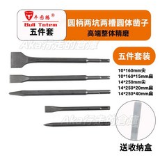 德國進口110V/220V電鎬 重型拆牆電錘 破碎工業級插牆 打線槽 混泥土電鎬 兩用沖擊鉆電轉 輕型電鎬, 1個, 精磨五件套塑筒包裝