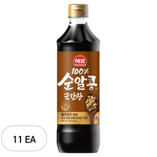 해표 순알콩 국간장, 11개, 840ml