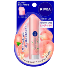 니베아 복숭아 립밤 일본 한정판 3.5g 정품, 1개