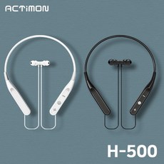 엑티몬 넥밴드 블루투스 스테레오 헤드셋 5.0, ACTIMON-H500, 블랙