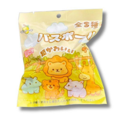 KBLS 動物造型入浴球，內含驚喜玩具，寶寶洗澡趣味無限，多款造型可選, 2909可愛動物園(立體獨家款), 1個