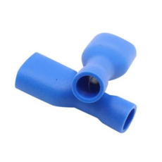 PG 압착 터미널 절연 단자 FDFD 2-250 배선 절연터미널 평단자, 블루 PG15A