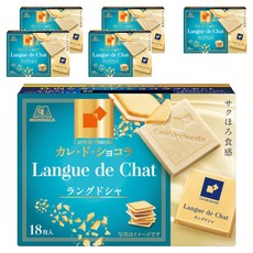 MORINAGA 森永 貓舌巧克力 18入, 6個, 86.4g