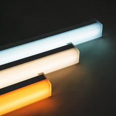 T7레일조명 상가 더쎈 LED 디밍 티로드 레일전등 300mm 일자 티라인 밝기조절, 1개, 화이트 / 전구색(2700K) / 300mm