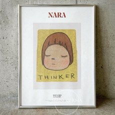 奈良美智 /Thinker/ 版畫 Mini Print 英國限定