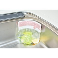 【東京速購】日本 leye 強力三吸盤弧形水槽廚餘夾/水槽垃圾夾 流理台防臭垃圾架, 粉色, 1個