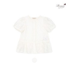 [더센트럴 페리미츠] 자수 블라우스 P2623B355 아동블라우스 키즈블라우스 여아블라우스 레이스블라우스