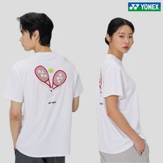 요넥스 남녀공용 오버핏 반팔 265TS014U 테니스