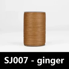 팔찌 목걸이 구슬 코드 제작 폴리에스터 가죽 m DIY 공예 스레드 바느질 40 0.65mm 예술 왁스 라운드 주얼리, 0.65 mm Diameter, SJ007 - ginger, 1개