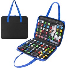 토미카 장난감 자동차 보관 가방, 1개, 블루