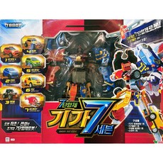 또봇 7단합체 기가세븐 변신로봇, 혼합색상, 1개