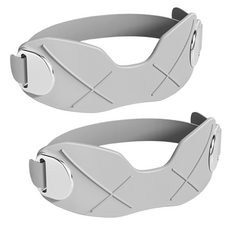 3D 에어핏 실리콘 무릎 슬개골 보호대, 그레이, 2개