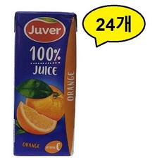 후버 오렌지주스 과즙팩음료 200ml x 24개