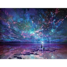 하루클래스 LED 캔버스형 보석십자수 집순이 취미 키트, 03. LED 밀키웨이, 1개