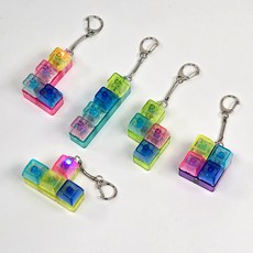 LED 불빛 딸깍이 세트 낱개, 옵션02 -1종 불빛 5개 세트, 1개