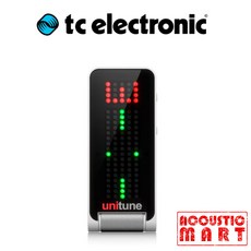 TC Electronic 유니튠 클립 튜너 화이트 UNITUNE CLIP, 1개