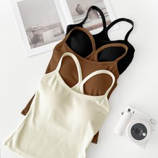 FEE BABY 親膚磨毛彈力胸墊背心 BRA TOP