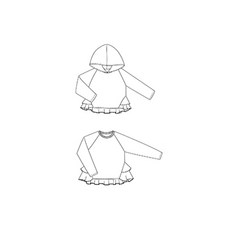 패션스타트 패턴인 P419 T Shirt 여성 티셔츠 옷 패턴 도안 옷본 여성복, 1개, 혼합