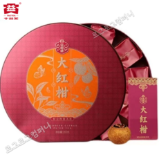 대익차 신회 대홍감 보이숙차 맹해차창 귤피보이숙차 소포장 차선물세트 200g, 1개, 1개입