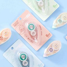 늘쎗트 양면 풀테이프 다이어리 꾸미기 테이프풀, 3-풀테이프-그린