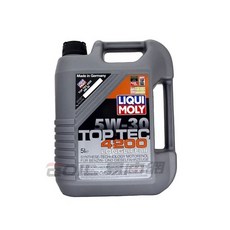 【易油網】LIQUI MOLY TOP TEC 4200 合成機油 5W-30 5L, 1個, 4200 5W30 5L#8973