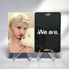 WONDERV妙梵希 idle娃 hl2.0簽售特典 小狗面 宋雨琦葉淑華刷趙美延曹微娟金米妮田小娟小卡, 1個, 娟