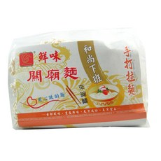 鮮味關廟麵 600g 系列 (刀削麵/手打拉麵), 1個