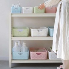 MN 사각바구니 소형 예쁜바구니