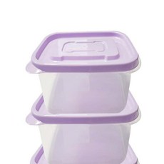 이라이프 정사각 250ml 4P 사각플라스틱용기