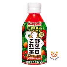 濃縮營養補給！厚飲む野菜 野菜一日 本日 12品目の野菜 原汁含有率100%, 1個, 缺貨可果美綜合蔬果汁(280ml*4入)