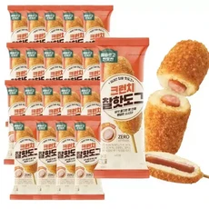 올바르고반듯한 크런치 찰핫도그 75g 20개