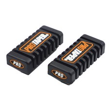 알나인 오토바이 확장형 발판 풋레스트 커버 2P, 1개, 주황