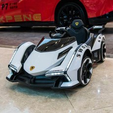 고카트 드리프트 레이싱카 전기 자동차 충전식 리모컨 포함, 기준, 듀얼 드라이브 화이트 리모컨 6V4