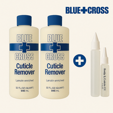 블루크로스 큐티클 리무버 32oz 1+1+공병+오일세트, 2개, 946ml