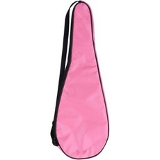 가벼운 스쿼시 라켓 커버백 맞춤형 어깨끈이 있는 패딩 휴대용 가방 충격에 강한 옥스포드 천 검은색 71x25cm블랙, Roseate