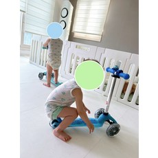 마이크로킥보드 미니 디럭스 글로우 LED (색상선택), 라임