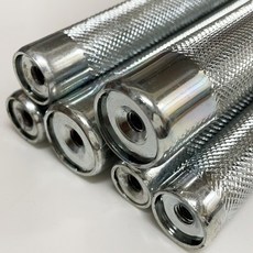 李小貓之家 雙頭鎖電鍍刻花磨爪站棍, 1個, 尺四（42cm）,1.6cm