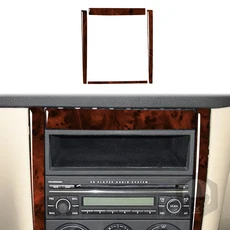 VW 골프 4 1999-2004 액세서리 우드 그레인 플라스틱 자동차 인테리어 기어 시프트 패널 커버 트림 스티커, 01 Plastic