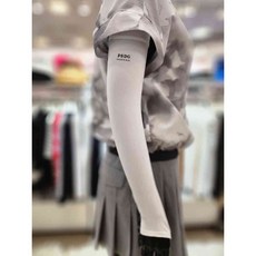 파사디골프 여름 남녀공용 자외선 차단 손등 커버 냉감 쿨토시 BCPUMAWP, 그레이